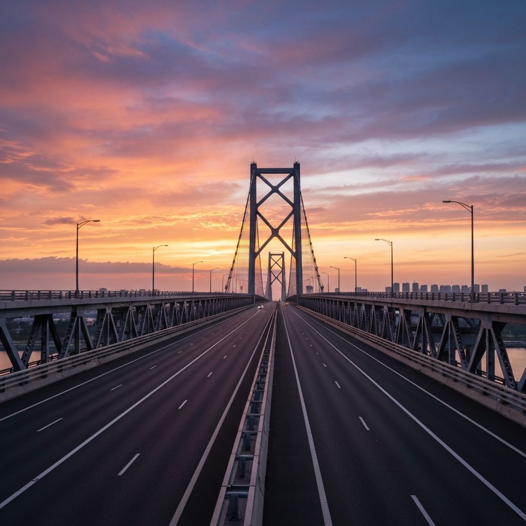 Roads, Highways, Expressways, Bridges, Elevated Corridors, Railways, MRTS (Metro Rails).