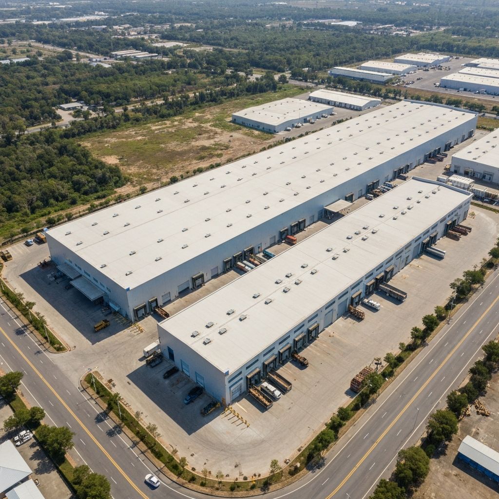 Industries, Warehousing, Metal Processing and Other All Production Factory Building